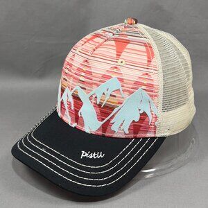 McKinley Snapback Hat Cap Pistil Black Rocky Alpine Mountain Range Trucker Mens